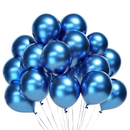 HD Metallic Balloons (Blue)